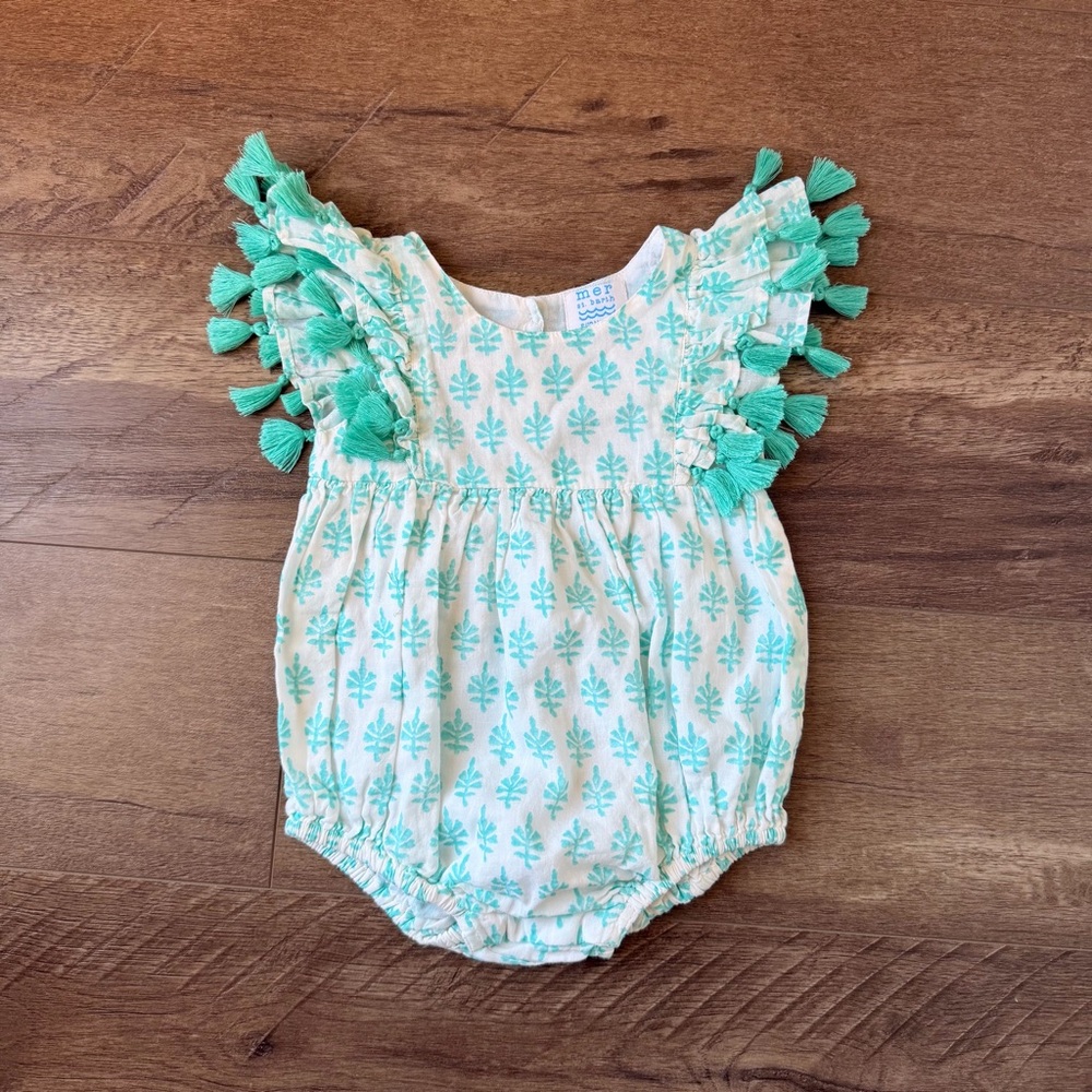 6-12m Mer St Barth Tassle Bubble